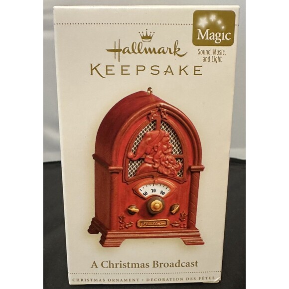 Hallmark Ornament: 2006 A Christmas Broadcast | QLX7596 - Picture 1 of 2